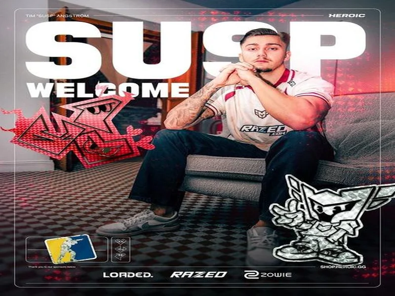 官宣：HEROIC正式签下susp替代yxngstxr